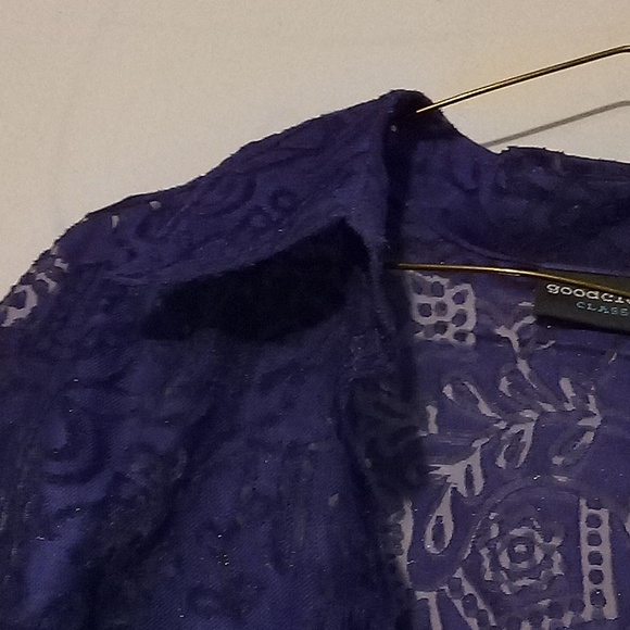 Purple button down - Picture 2 of 7